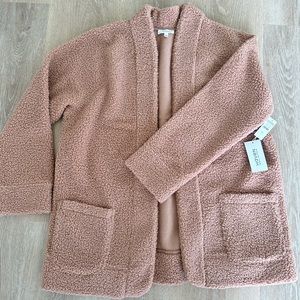 Sherpa cardigan - size Medium - brand new with tags